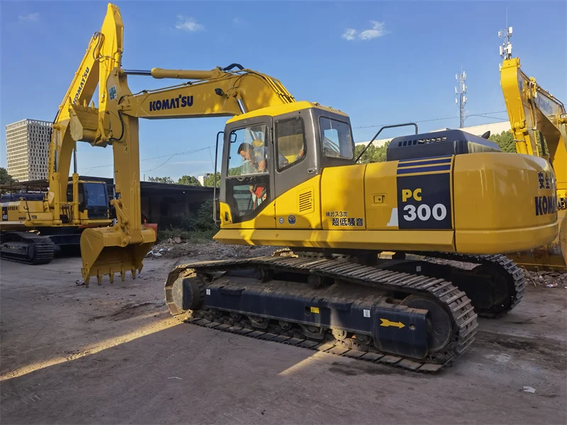 used harga excavadora komatsu Used machinery PC300 excavator machine komatsu PC300-7 hydraulic digger machine used excavators