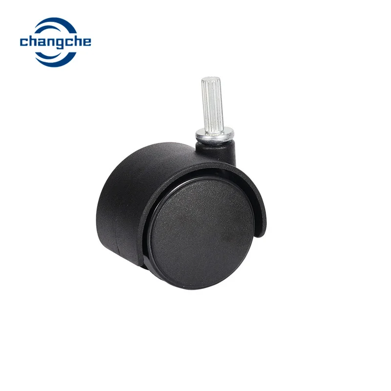 2 Inch Flat Pp Casters Storage Rack Plastic Furniture Casters