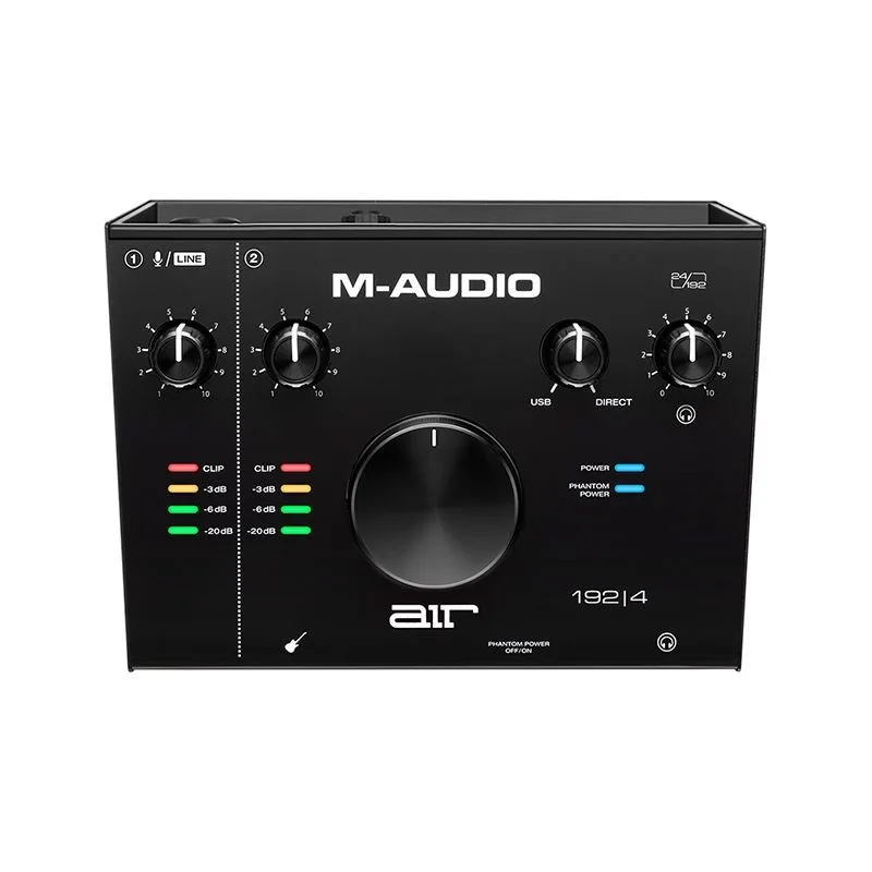M-AUDIO Air 192-4 вокальная студия профессиональная звуковая карта микрофон запись в прямом эфире набор из трех частей для записи аудиокниги
