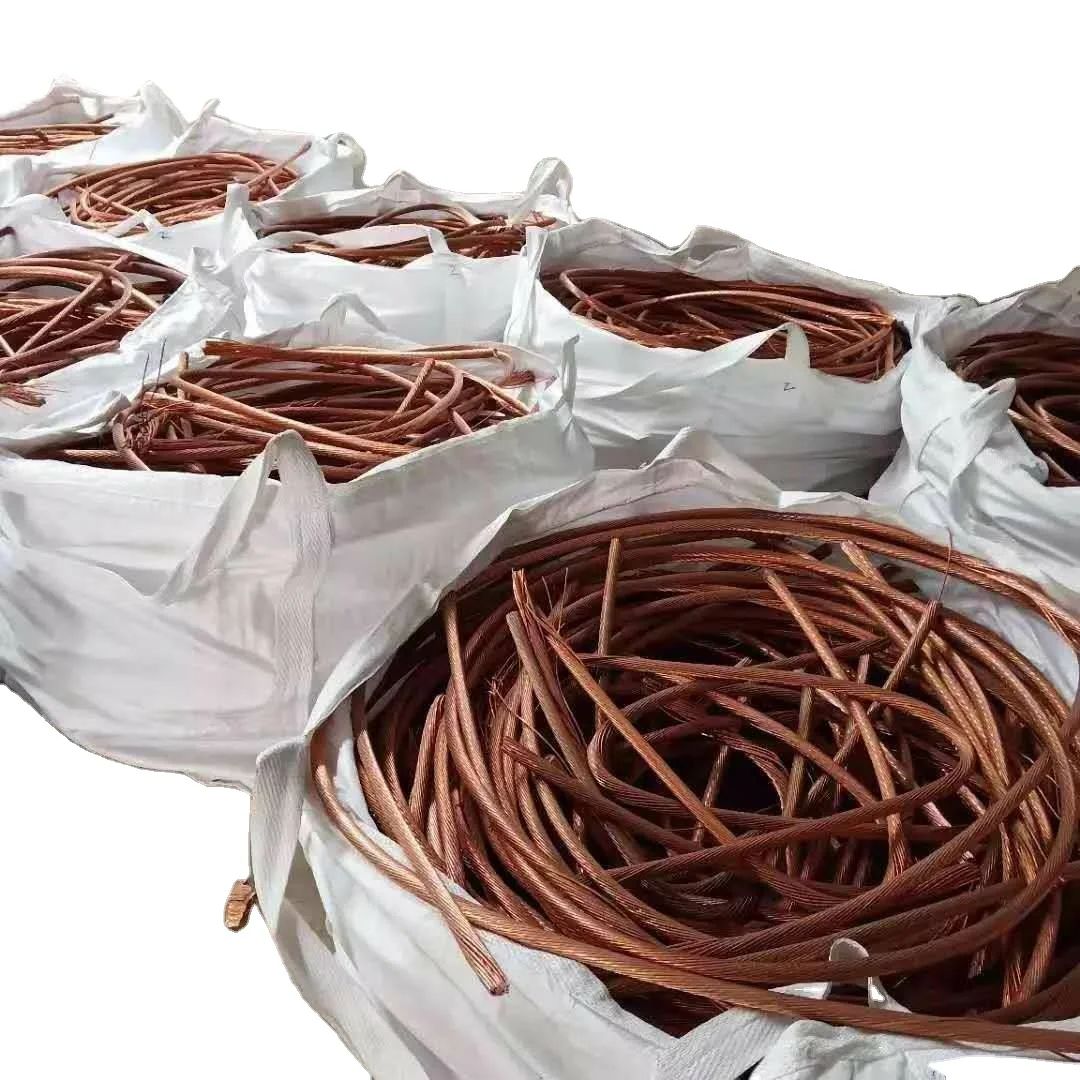  High Purity Copper Cable Copper Scrap wire 99.99% Pure Copper Brass Wire 1 Ton for sale