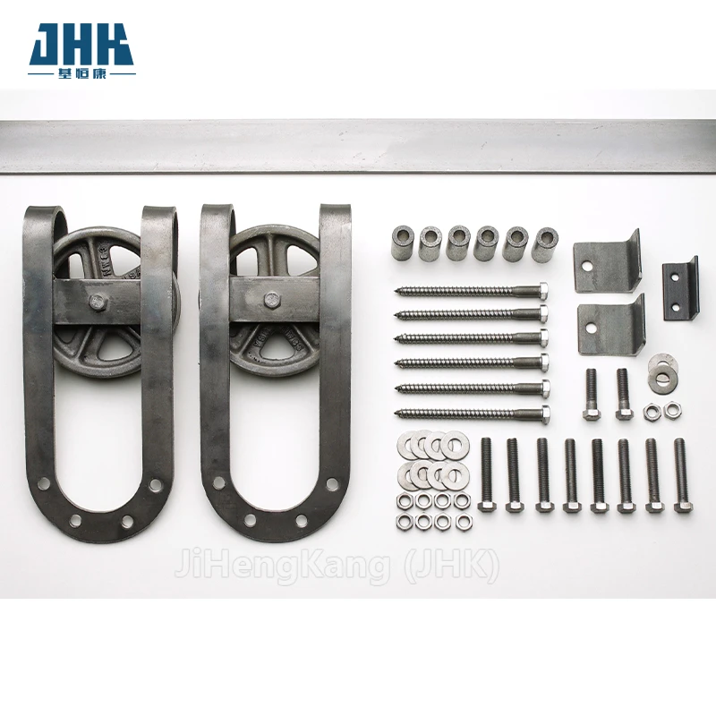 JHK-Flush-11 Solid Wood Wood Grain Flush  China barn door supply Good doors for houses interior mdf door price Good quality