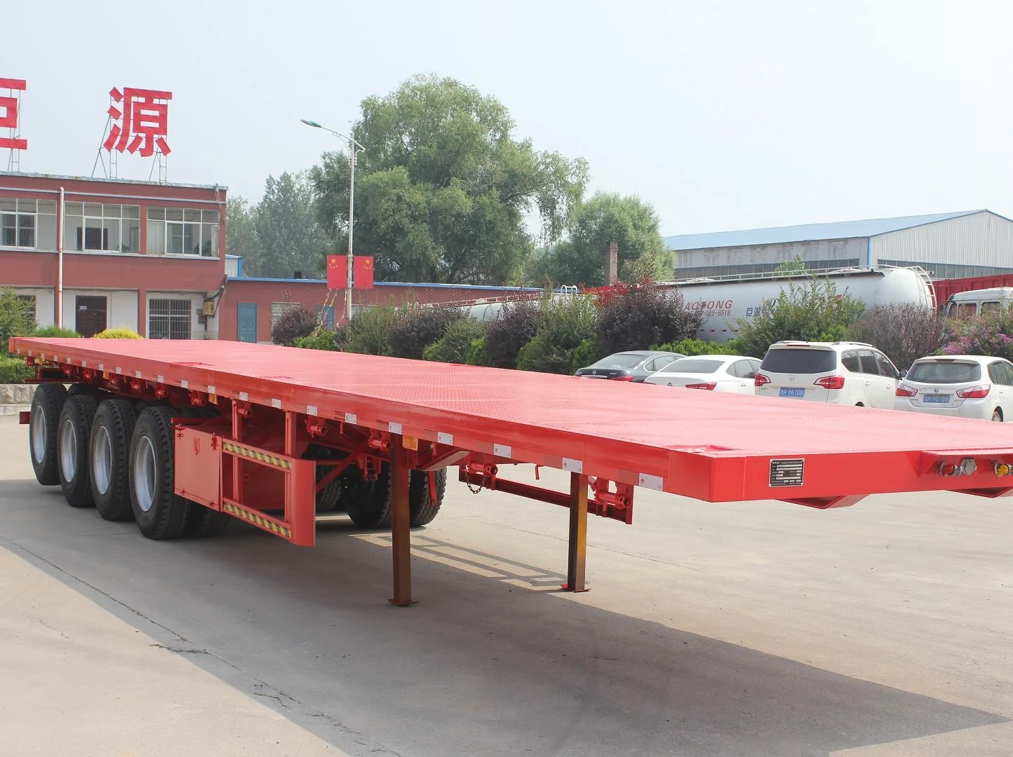 AOTONG TRAILER 3 axle 40ft бортовой полуприцеп/прицепы с контейнерным замком для продажи