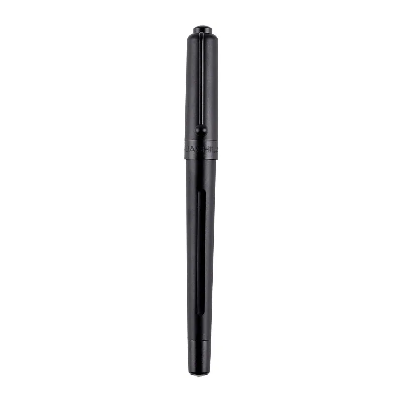 High quality Custom logo Luxury China executive classic calligraphy pen promotional Oem black metal fountain pen