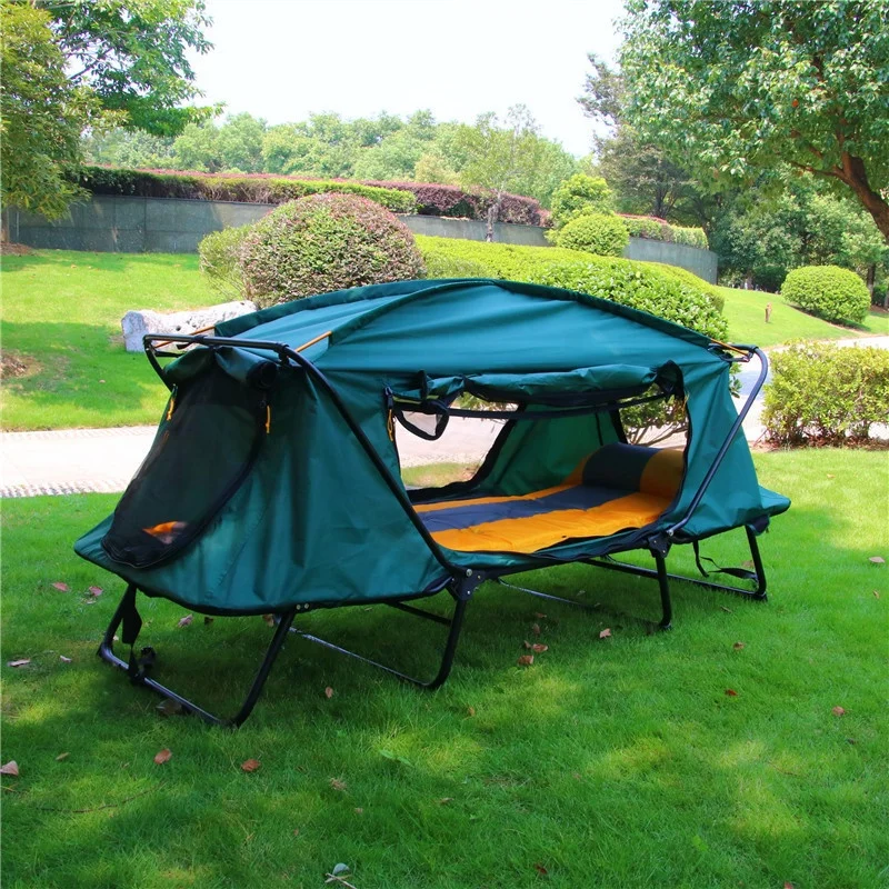 Outdoor Oxford folding hunting waterproof breath hiking tent beach lounge both for tent and folding chair bed double use