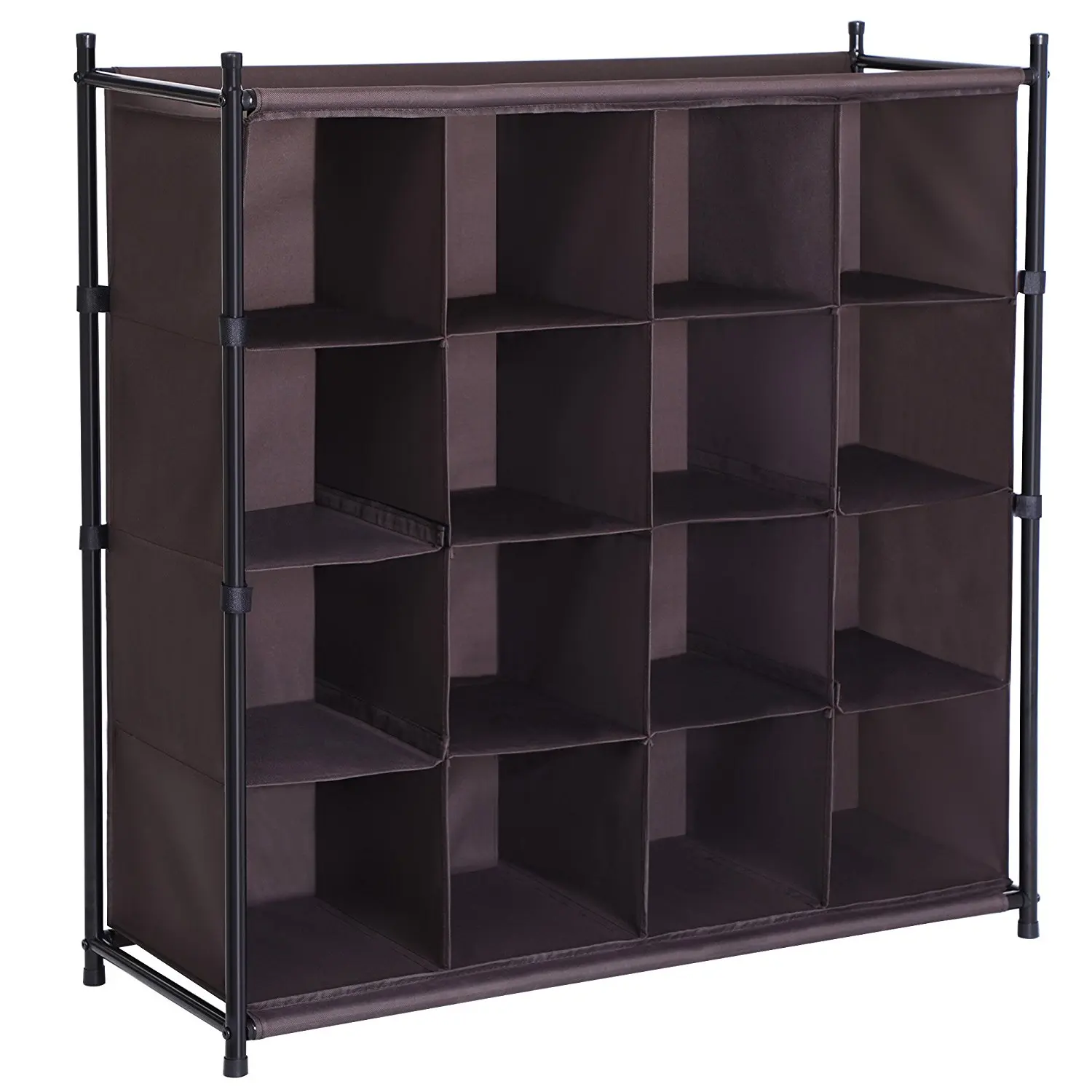 Shoe Rack for 36 Pairs of Shoes Standing Storage Organizer Shelf with Dust Proof Cover