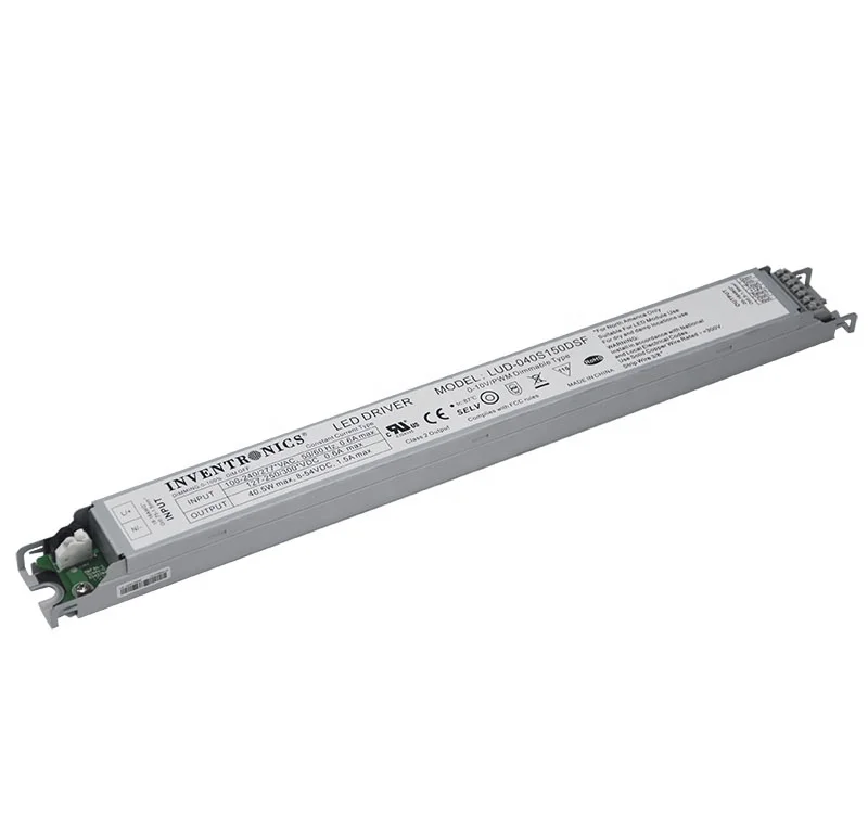 40W  40watt Inventronics Lud040s075dsf ultra Slim Led Driver Ip 20