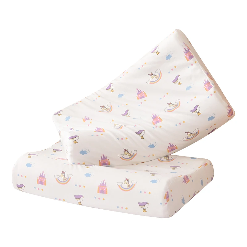 high quality reasonable price animal pattern cartoon children kids wave shaped Memory Foam pillow(KTBLZhen)