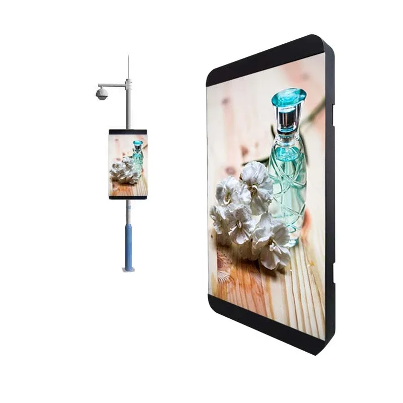 outdoor road led panels notification P2.8 P3.0 P3.9 p5 p6 light pole led display