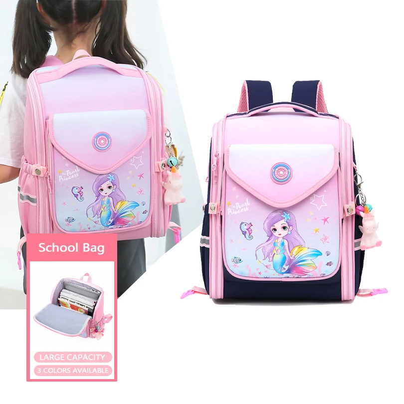 JIANGLIDA wholesale 2024 mochila escolar children cartoon wheels backpack kids trolley school bags trolley bag lovable for girls