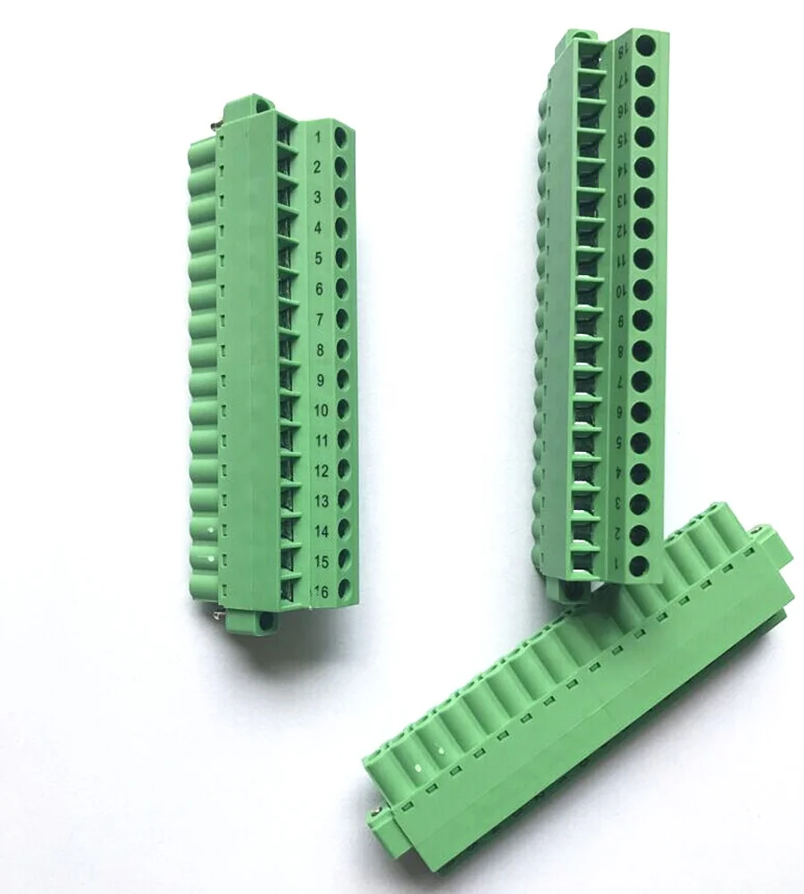 factory custom 2pin/3/4/5//7/8/10pin 5.08mm female terminal block 15A brass cage pcb terminal block connector WJ2EDGKCM KF2EDGKM