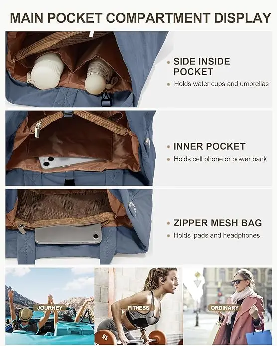 Gym Bag Women Lightweight Small Duffel Bag For Yoga 2024 Shoulder Bag