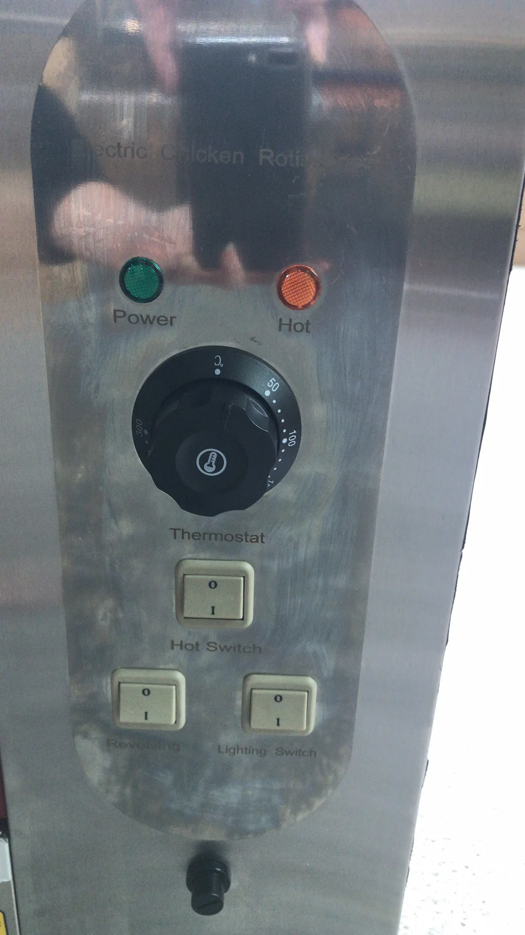 Electric chicken oven roasting rotisserie equipment