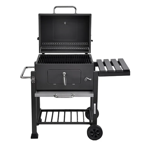 Enamel cooking grids Outdoor BBQ grill Outdoor grill Garden Charcoal BBQ Grill with Air Fan Design