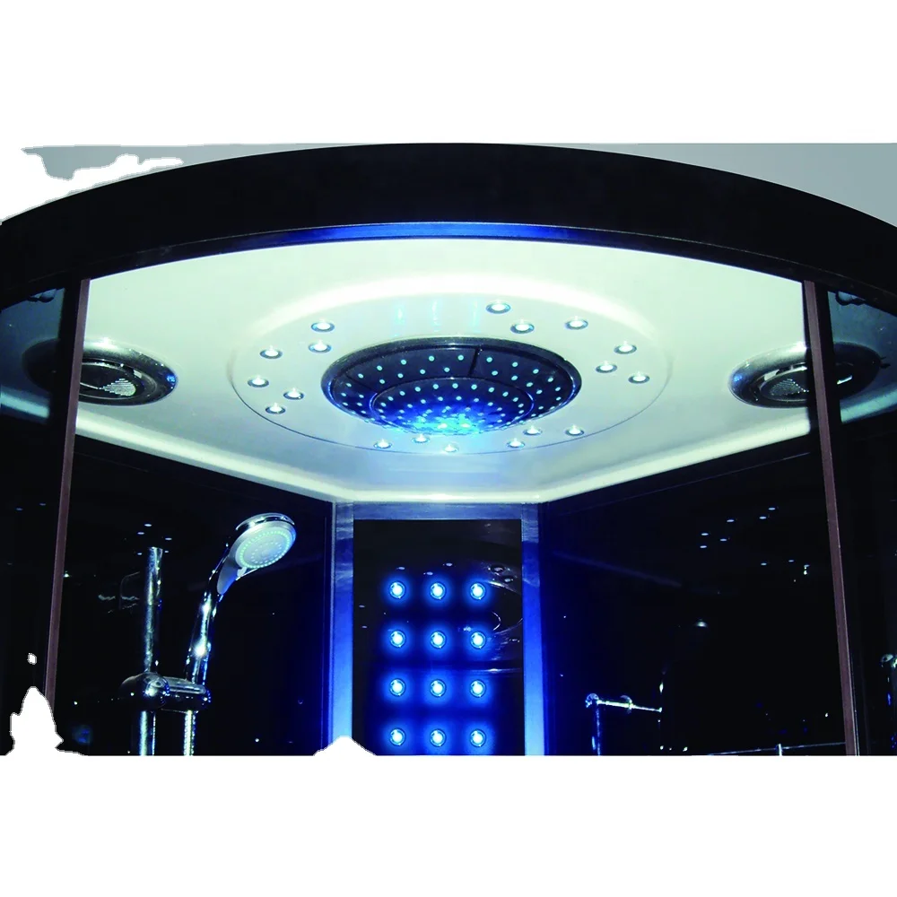 Round ABS smart bathroom designs luxury shower cabin