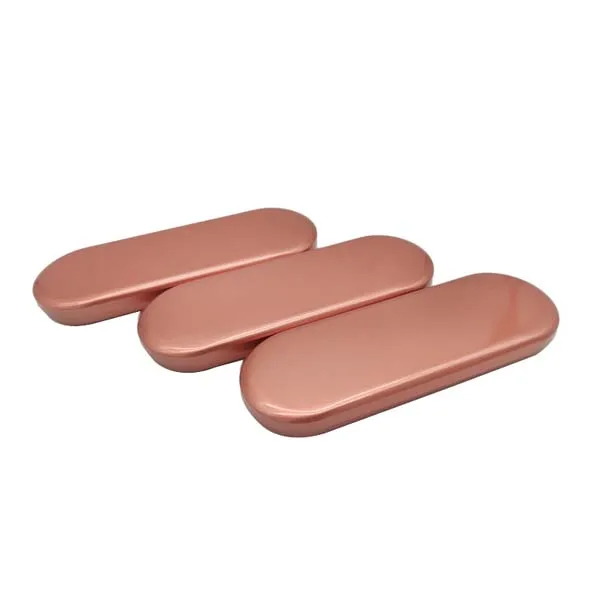 Wholesale Recyclable Round Custom Fountain Pen Gift Metal Pencil Case Tin Box