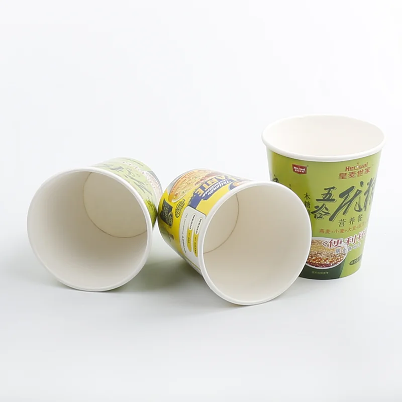 Custom Double Wall Noodle Paper Cups for Food