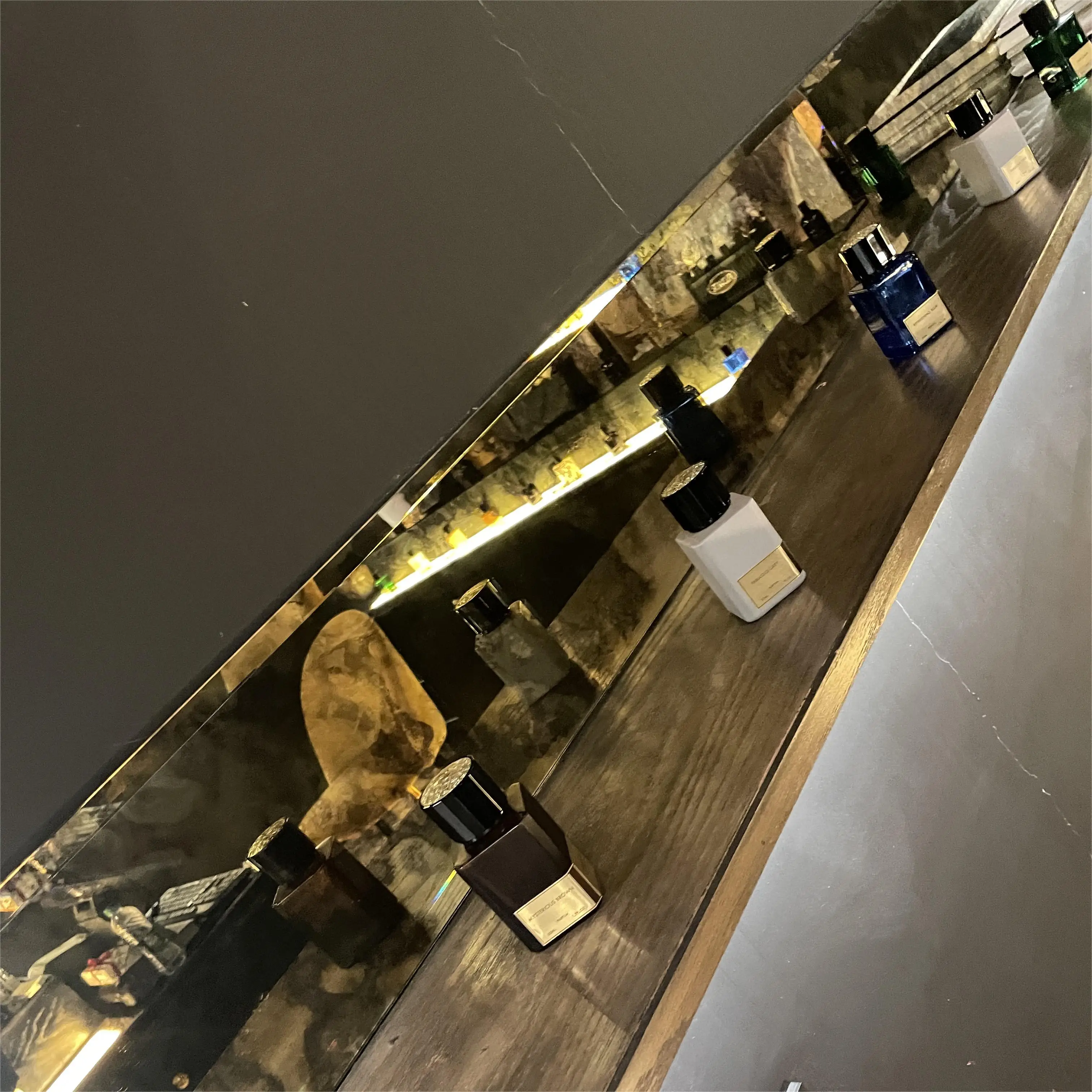 Factory direct price 4mm 5mm 6mm antique mirror glass mirrors for wall decoration glass wall panels