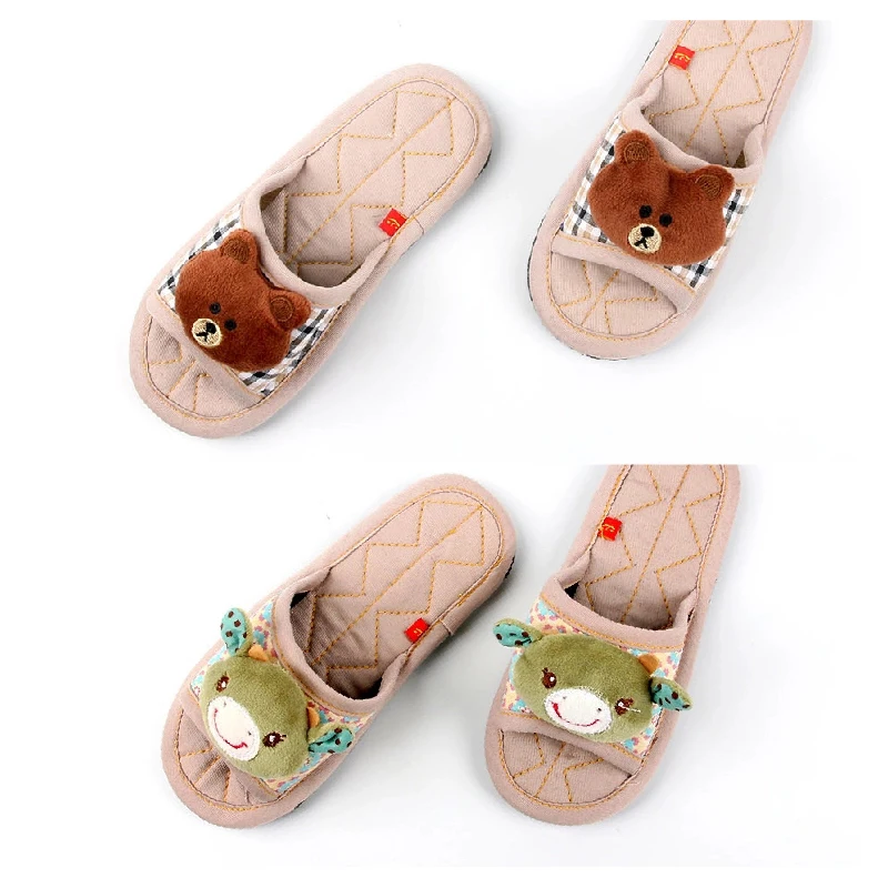 
2021 New Classic Design Handmade Pure Cloth Children Slippers 