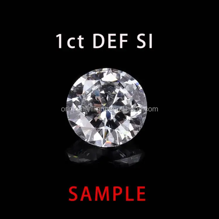 CVD Lab Grown Diamonds Loose Jewelry Synthetic Diamonds 100% Promise Real Moissanite