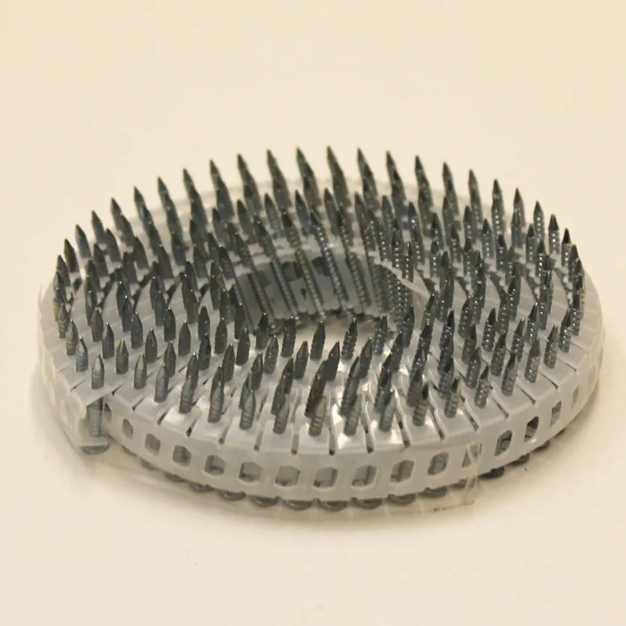 Chinese Suppliers Surface Galvanized Wood Screw Pallet Coil Nails