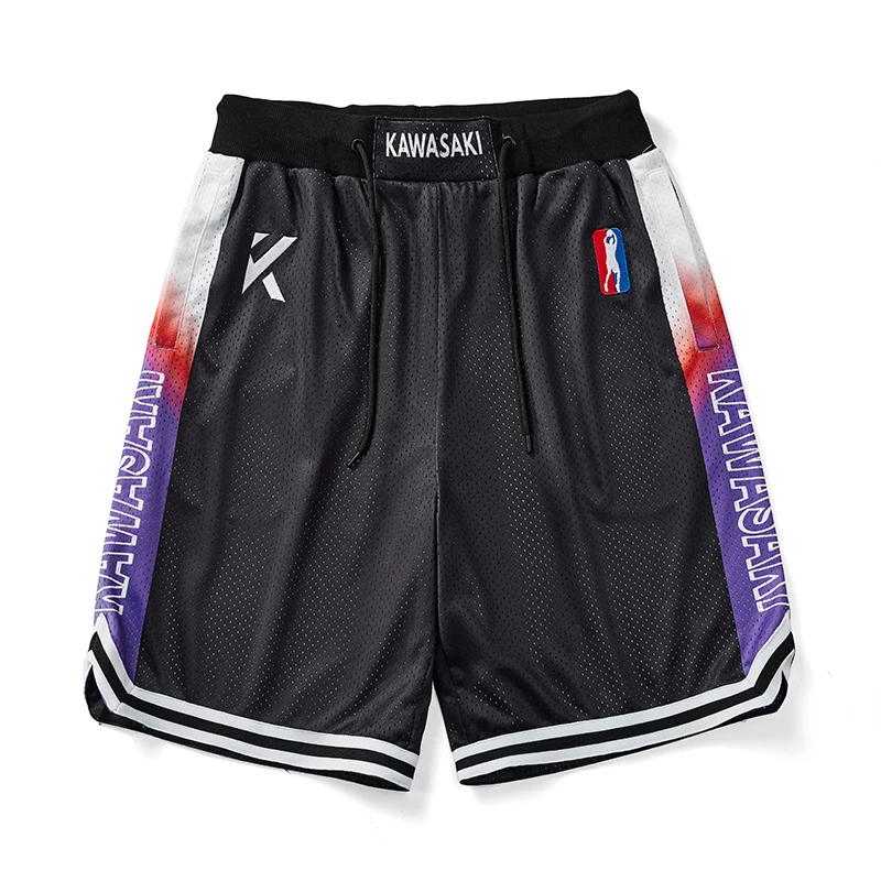 Summer Basketball Shorts Full Over Print Graphic Sublimation 100% Polyester Basketball Mesh Shorts With Zipper Pockets