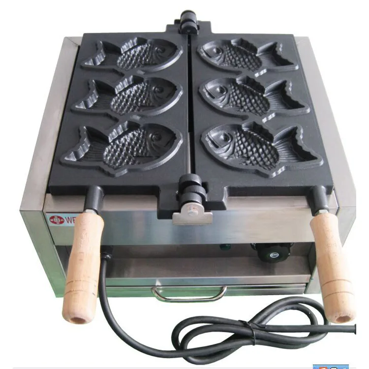 Электрическая японская машина Taiyaki E3 вафельница гриль для продажи