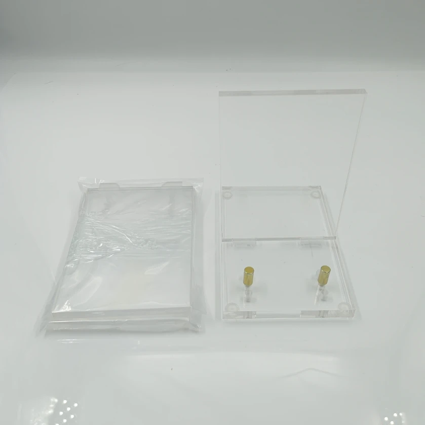 Acrylic Book Stand Clear Easel Display Stand Acrylic Plate Stand for Picture, Book, Decorative Plate, Platter, Photo,