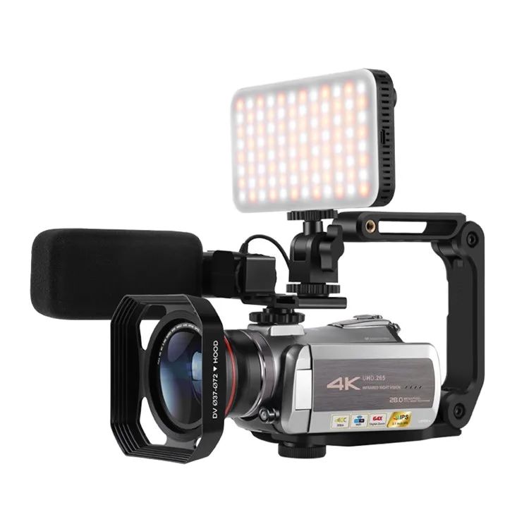 4K Webcast Camera AZ50 2.4G/5G WiFi Professional UHD DV Nightshot Anti-shake Vertical Filming for ShLive Streaming Video Cameras