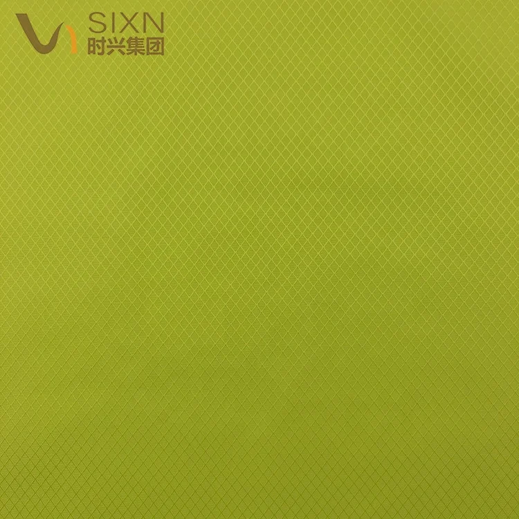 factory direct sale 210D nylon diamond ripstop Oxford WR PU coated polyamide bag luggage fabric