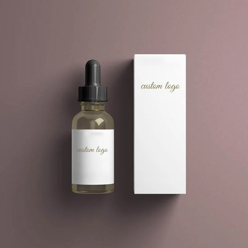 Factory new product high quality dropper bottle essential oil boxes custom printed CBD package box