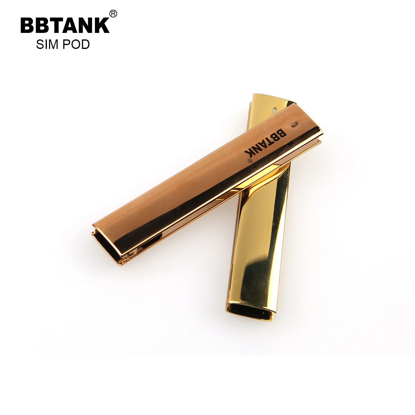 
Custom Logo Thick Oil Vape 1 ml Ceramic Closed Pod System Rechargeable 350 mah Battery Vape BBTANK Sim Pod 