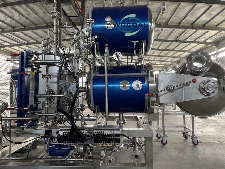 WOGOAL Factory directly pilot retort for food test processing sterilizer/ retort autoclave Experimental use