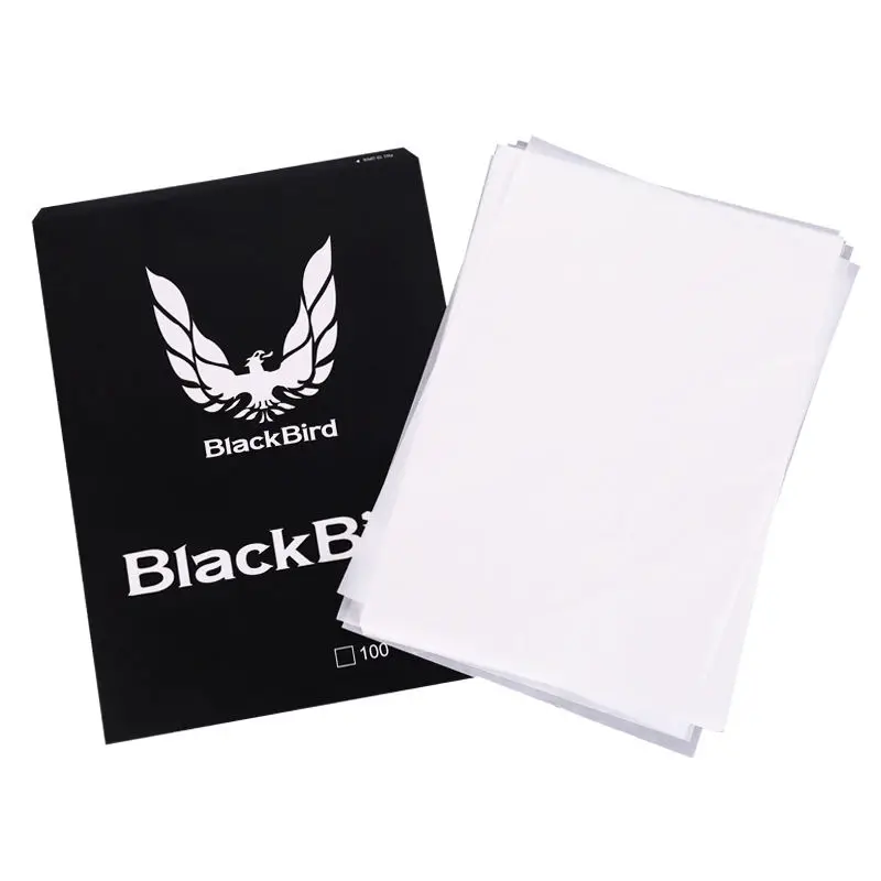 Blackbird 500pcs/bag a4 tattoo transfer stecial paper wholesale high quality tattoo transfer paper