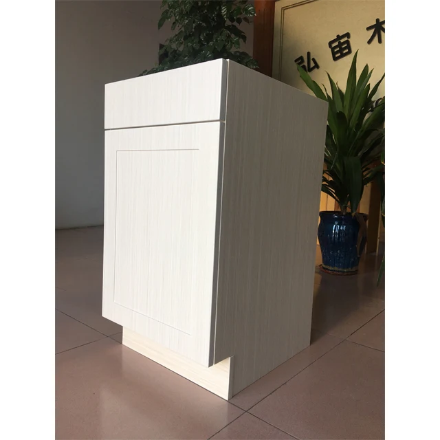 Cheap PVC shaker kitchen cabinet door