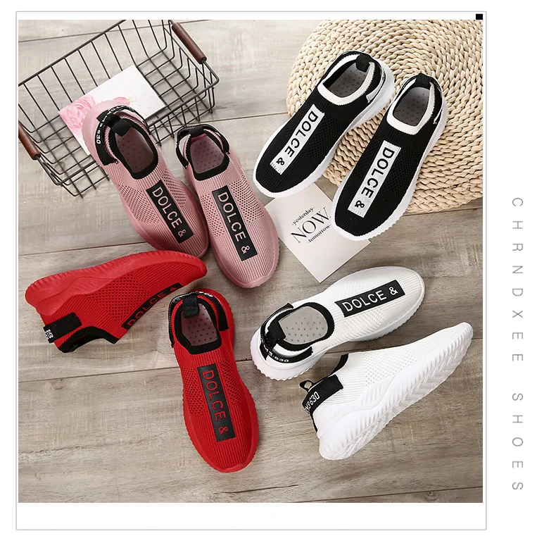Female 2020 plus size student non-slip breathable running casual women sneakers