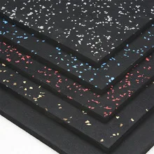 Durable Non-slip used gym floor mat rubber flooring tiles for sale