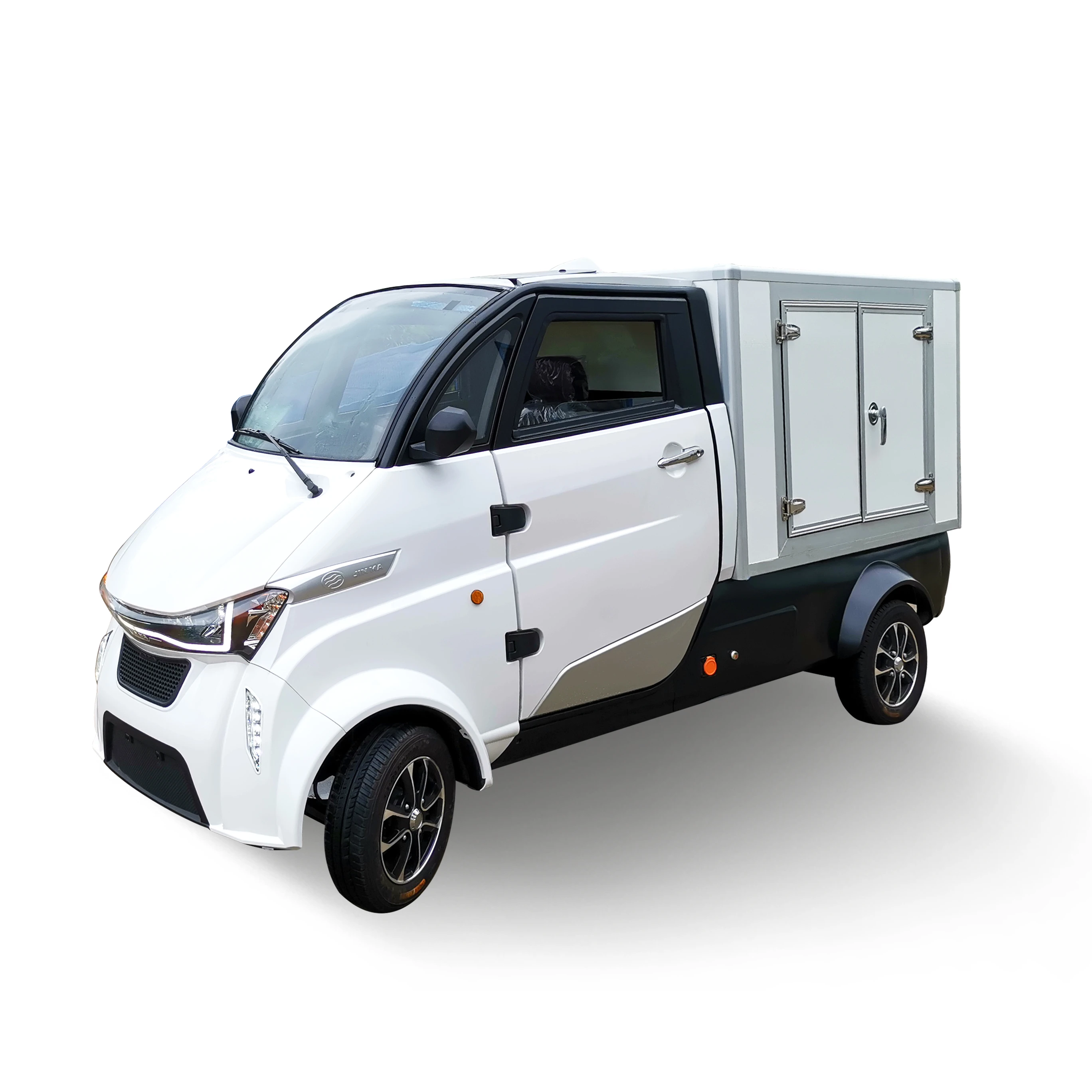  EEC COC L7e new condition li battery 4KW electric express cargo /electric carrier pickup