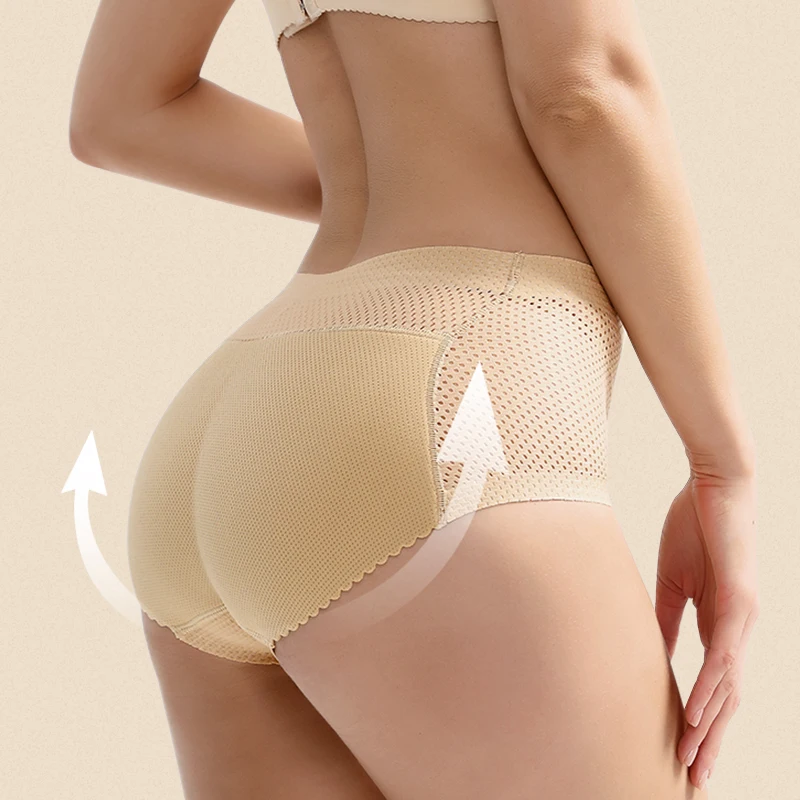Custom Women Waist Trainer Shapewear fake buttocks Underwear Ladies Body Shaping Slimming Panties High Waist Seamless Briefs