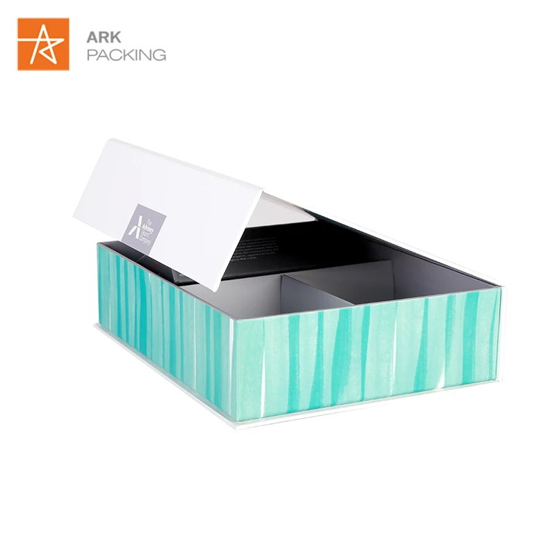 Custom Printing Logo Creative Cardboard Carton Magnetic Gifts Rigid Paper Packaging Box with Lid