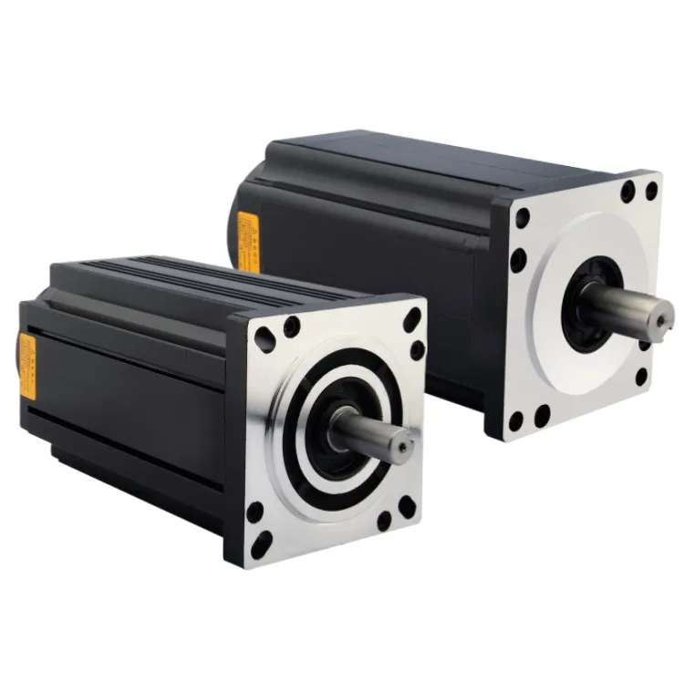 Low Noise AC 220V Nema 52 Triphase 130mm 24Nm 1.2 Degree 6.8A 130BYG350A Hybrid Bipolar Stepper Motor for CNC Machines