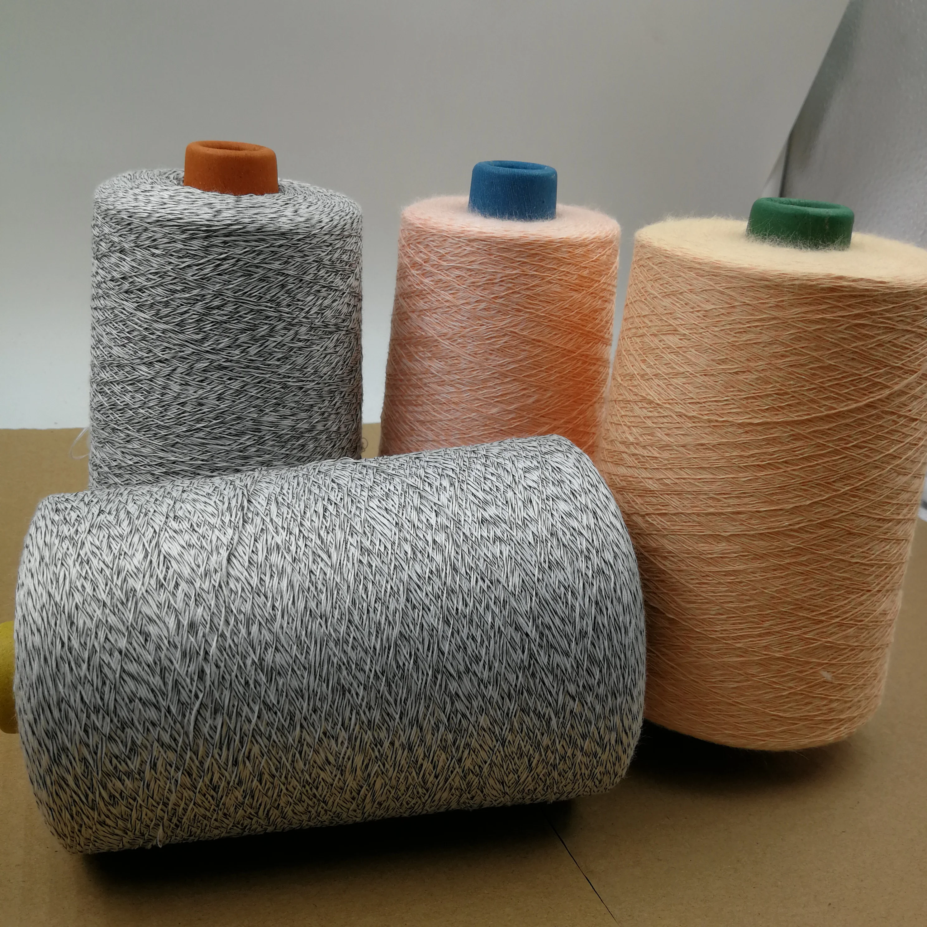 cut resistant blend core spun yarn for glove yarn