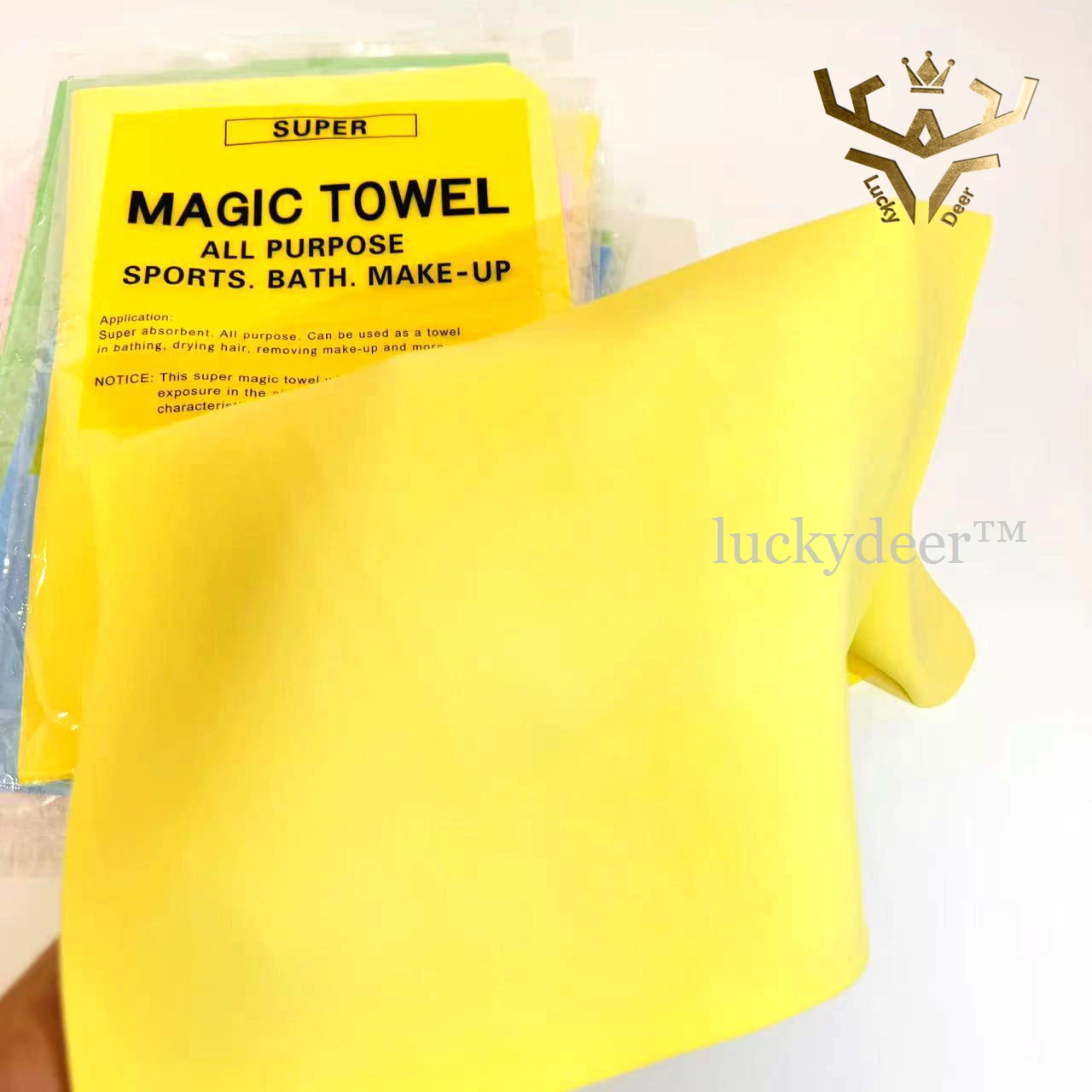 ecological products kitchen scrub washcloth damp cleaning duster towel PVA chamois clean cham dish washing magic shammy sponge
