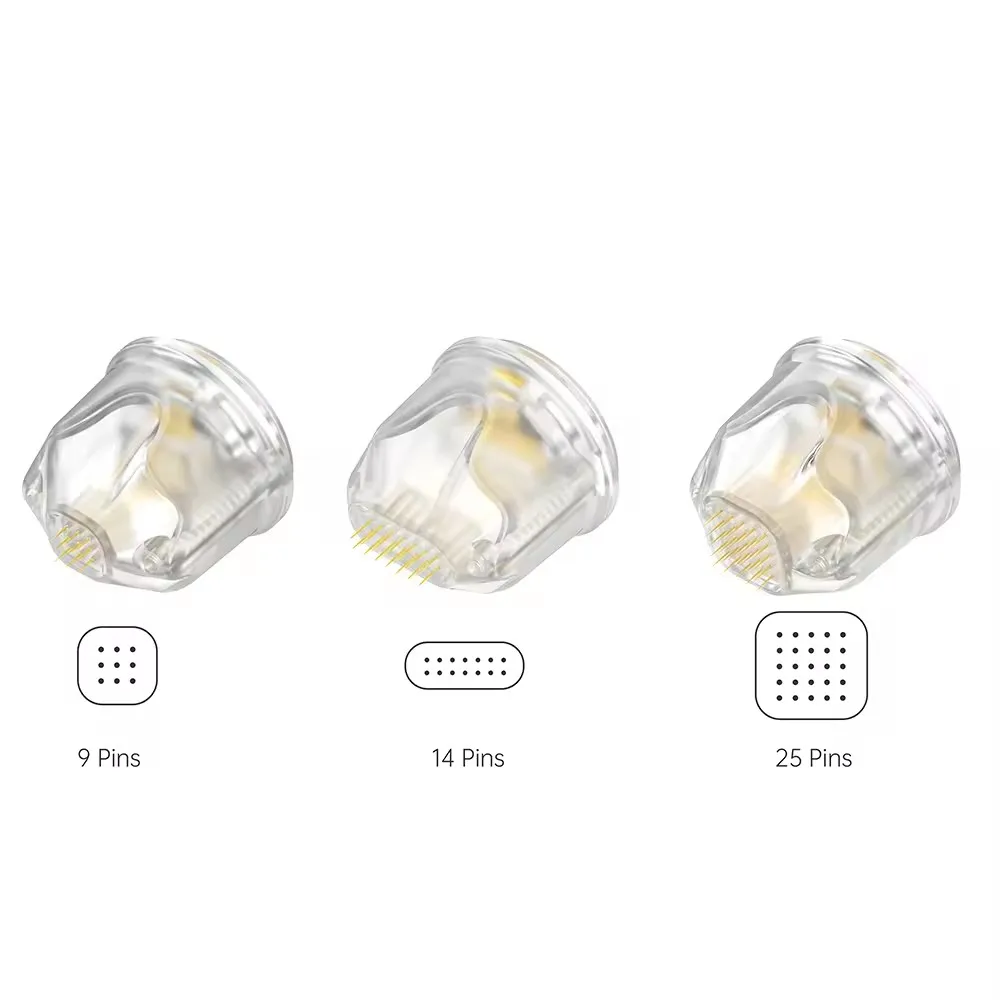 Micro Needling Pen Electric Dr Pen Q2 Microneedling Pen Anti Stretch Mark Available Cartridge 9pins 14pins 25pins