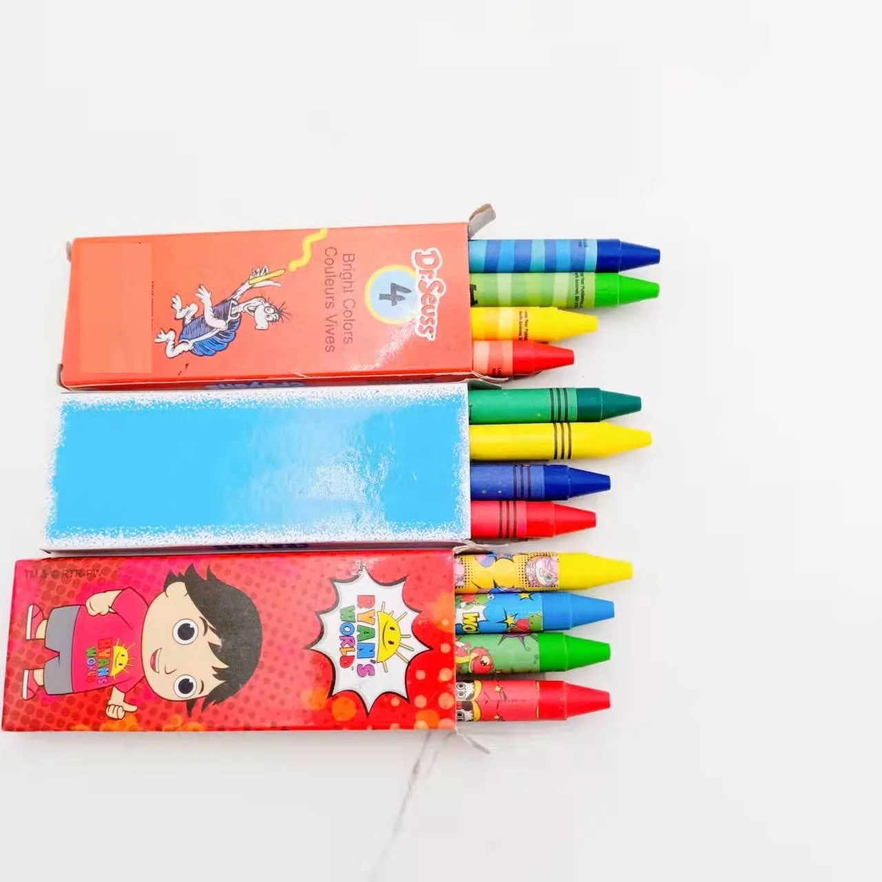 Оптовая продажа, дешевые нетоксичные моющиеся мелки 4, 6, 8, 12, 16, 20, 24, 48 цветов, набор мелков для детей