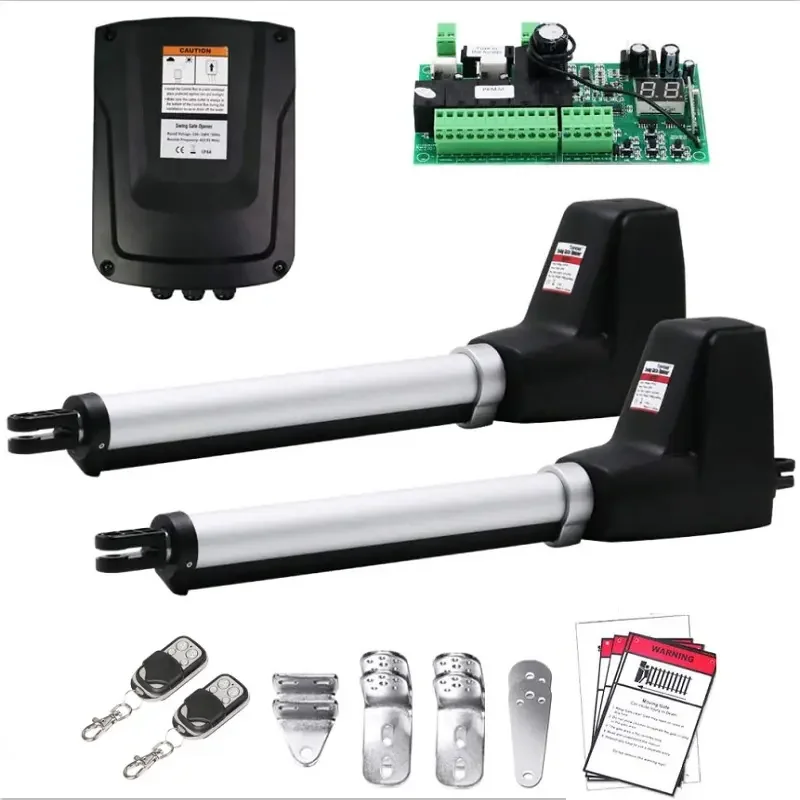 Swing Door Gates Automation Automatic Swing Gate Motor Opener WIFI Smart Phone TUYA APP Control