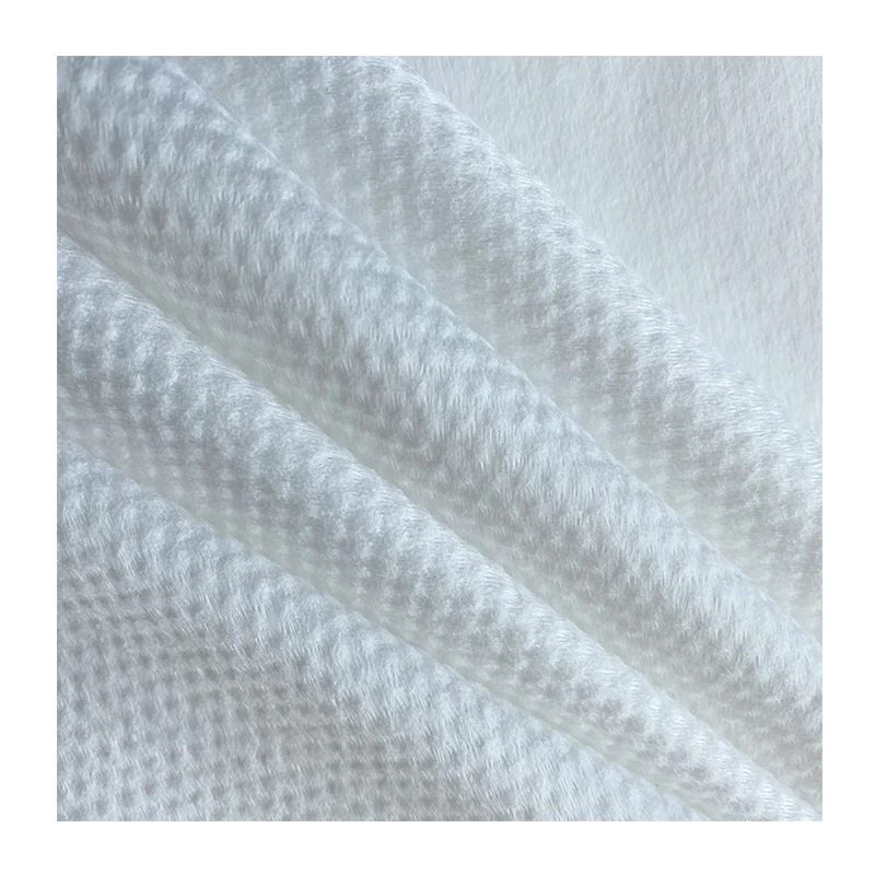 Embossed spunlace nonwoven roll wet tissues nonwoven spunlace