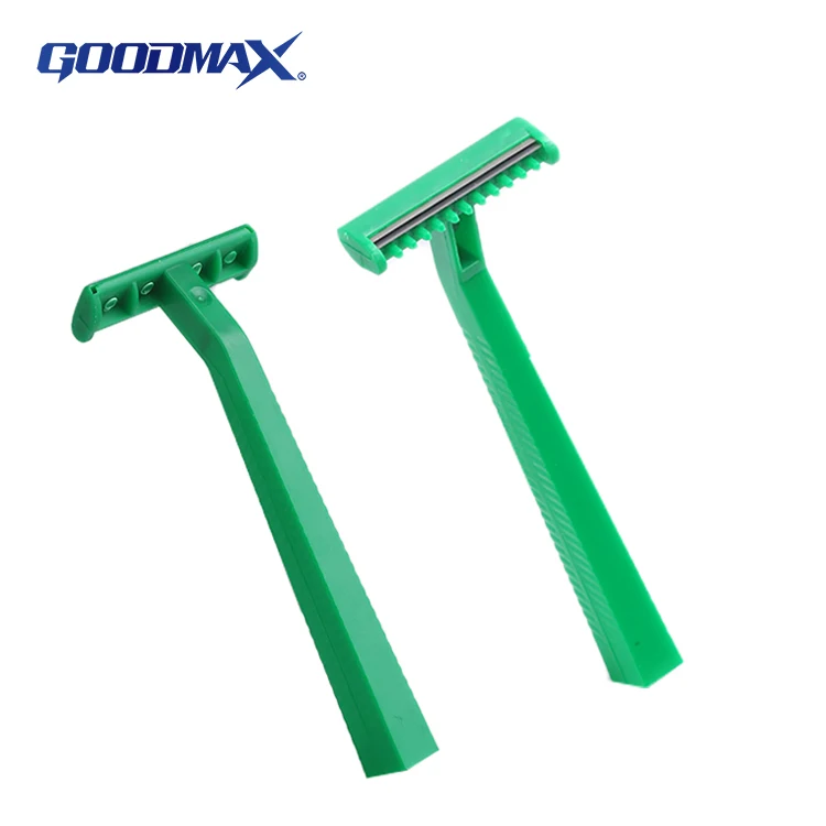 New Type Twin Blade Disposable Razor Plastic Head Cover for Medical Use Shaver Razor