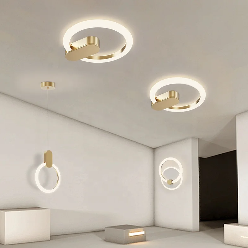 Bulk Dropshipping Modern PMMA Chandelier LED Ceiling Bedside Lamp