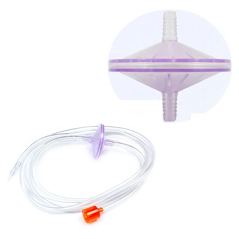 Medical Medical Surgical manufacturer single use  co2  laparoscopic insufflation tube adapter sets filter kits
