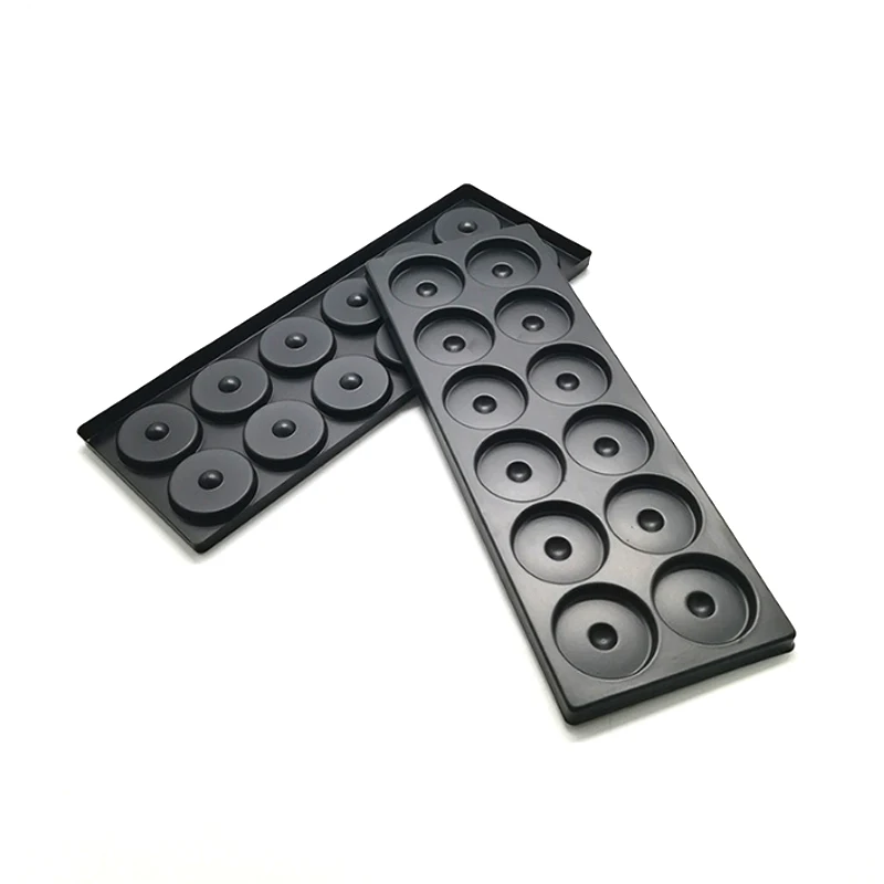 
OEM Custom Thermoformed Chocolate Food Blister Tray Environmental Coin Chocolate Blister Box 